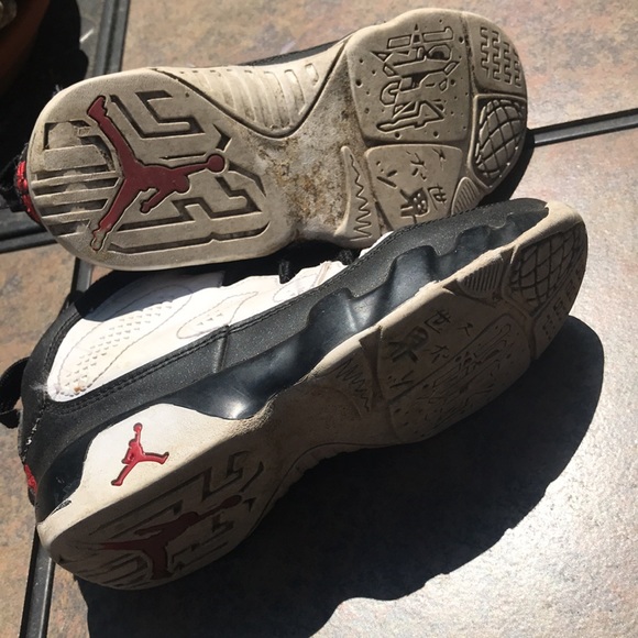 White and black Jordan 23 size 12c - Picture 3 of 6